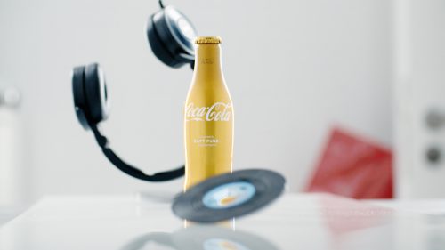 COca-cola cuisine bouteille musique
