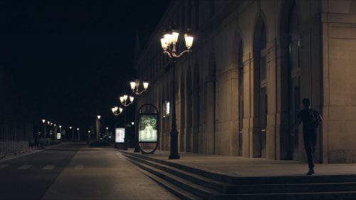 Vos heures précieuses rue bâtiment