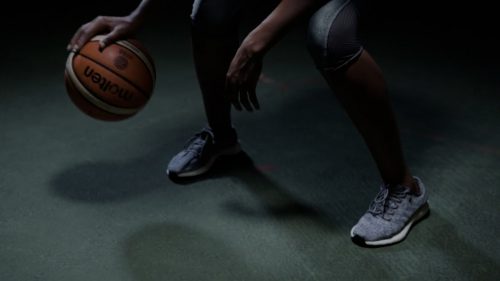 Basket femme ballon