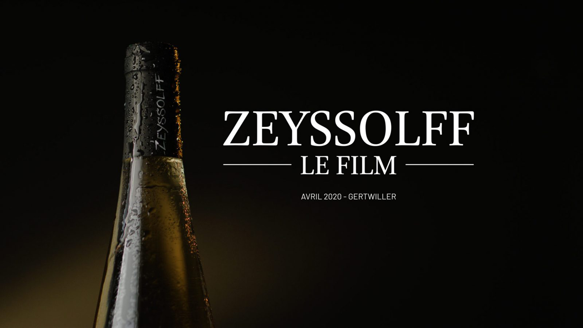Zeyssolff vin bouteille