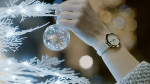 Pierre Lannier montre femme lumière