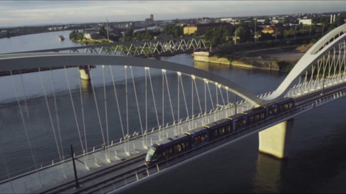 Strasbourg ville écologie train