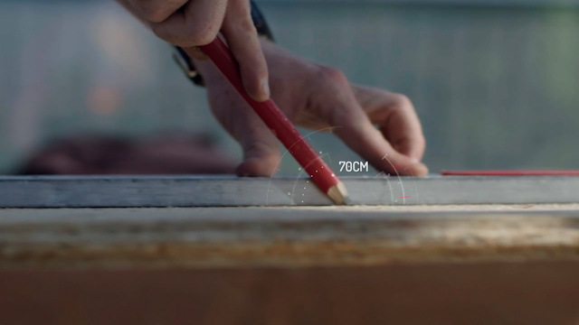 Girold, construction bois