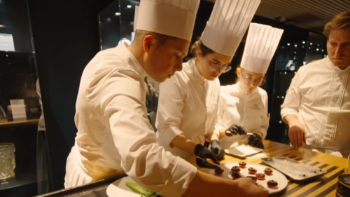 René Lalique cuisiniers gastronomie plats