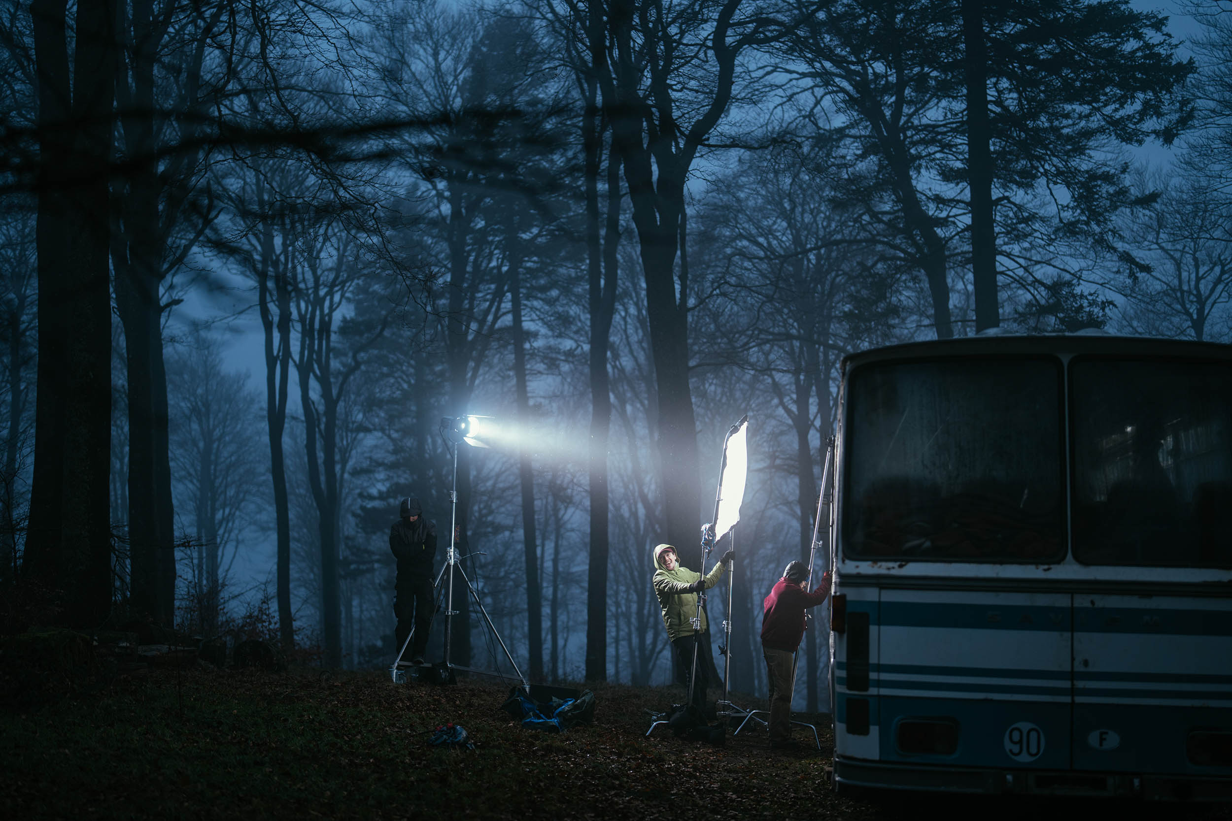 tournage lumiere film